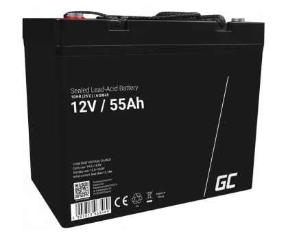 Akumulator AGM Green Cell Akumulator AGM 12V 55Ah